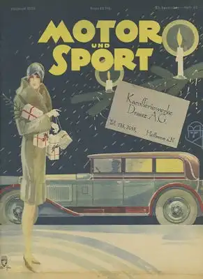 Motor & Sport 1928 Heft 52