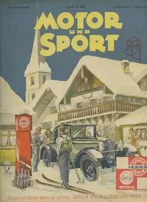 Motor & Sport 1928 Heft 49