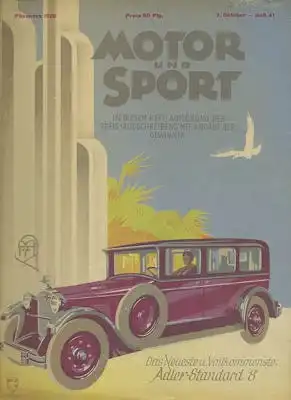 Motor & Sport 1928 Heft 41