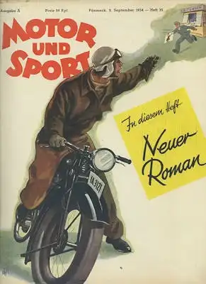 Motor & Sport 1934 Heft 35
