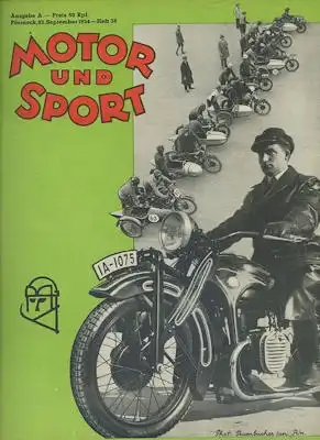 Motor & Sport 1934 Heft 38