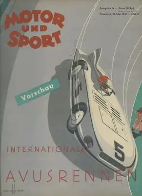 Motor & Sport 1937 Heft 22