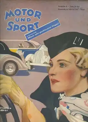 Motor & Sport 1937 Heft 7