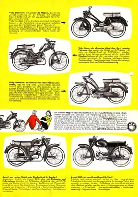 Victoria Typ 115 und 155 Prospekt 1961