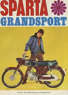 Sparta Grandsport 50 ccm Prospekt 1968