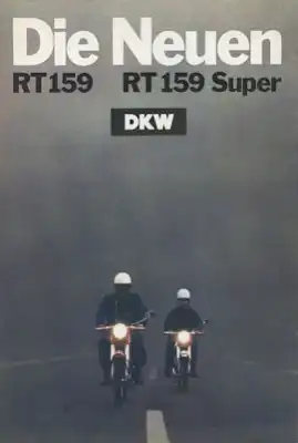 Dkw RT 159 / RT 159 Super Prospekt 1970