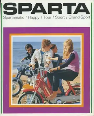 Sparta Spartamatic / Happy / Tour / Sport / Grandsport Prospekt 1970er Jahre