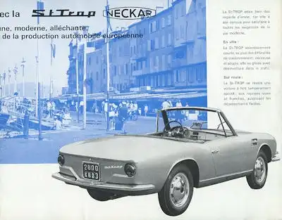 ISO Neckar St-Trop 1200 ccm Prospekt ca. 1965