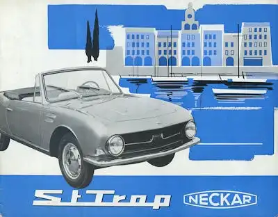 ISO Neckar St-Trop 1200 ccm Prospekt ca. 1965