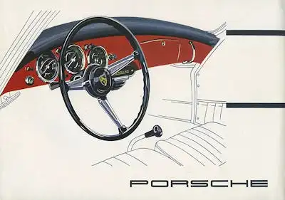 Porsche 356 B Prospekt 9.1959 e