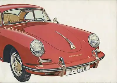 Porsche 356 B Prospekt 9.1959 e