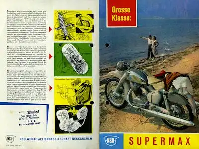 NSU Supermax Prospekt 6.1956