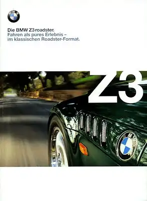 BMW Z 3 Roadster Prospekt 1998