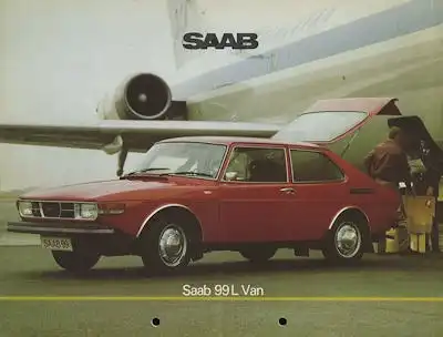 Saab 99 L Van Prospekt 1975