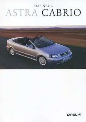 Opel Astra Cabrio Prospekt 1.2001
