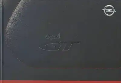 Opel GT Prospekt 12.2006