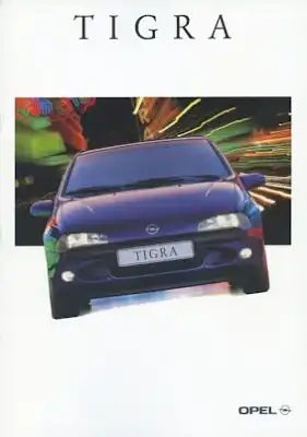 Opel Tigra Prospekt 12.1998