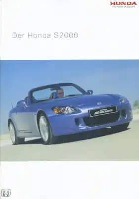 Honda S 2000 Prospekt 3.2006