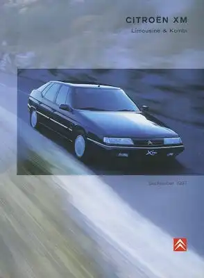 Citroen XM Prospekt 9.1997