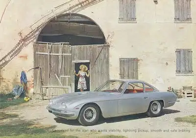 Lamborghini 350 GT Prospekt 1960er Jahre