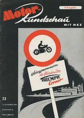 Motor Rundschau 1953 Heft 23