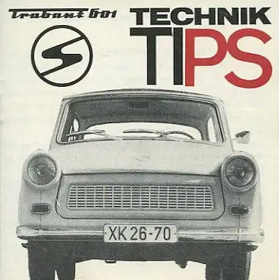 Trabant 601 Tips 1969
