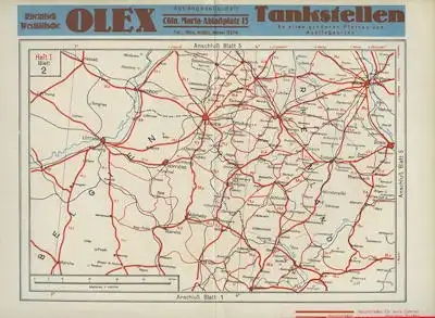 Wegweiser für Automobilisten (Wefa) 1924