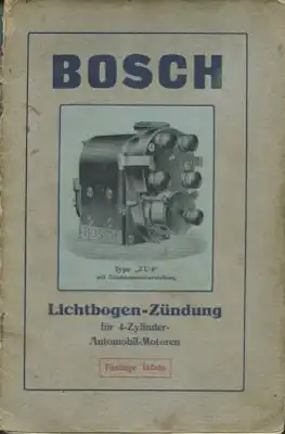 Bosch Lichtbogenzündung ZU 4 ca. 1920