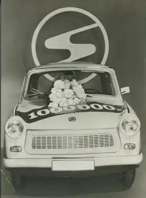 Trabant Postkarte 1973