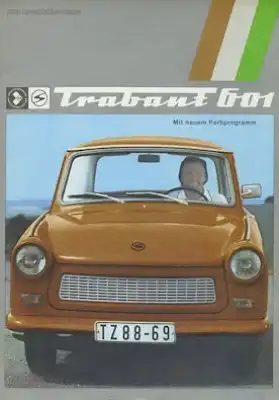 Trabant 601 Prospekt 1977