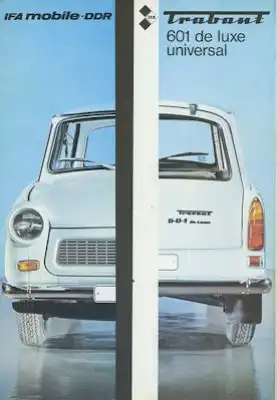 Trabant 601 Universal Prospekt 1979