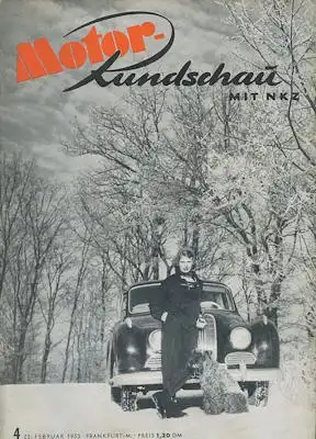 Motor Rundschau 1953 Heft 4