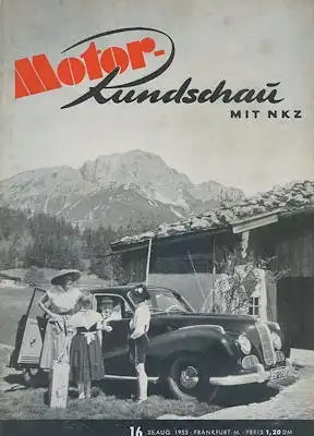 Motor Rundschau 1953 Heft 16
