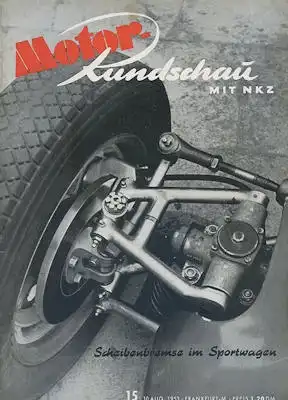 Motor Rundschau 1953 Heft 15