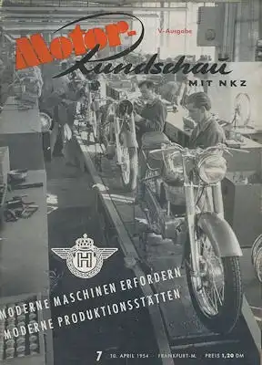 Motor Rundschau 1954 Heft 7