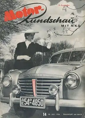 Motor Rundschau 1954 Heft 14