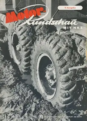 Motor Rundschau 1954 Heft 23