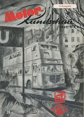 Motor Rundschau 1954 Heft 20