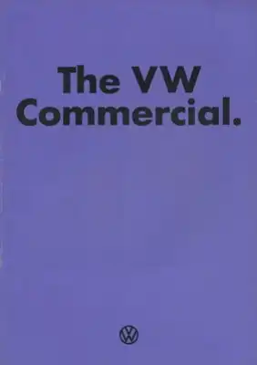 VW T 2 Transporter Prospekt 1.1975 e