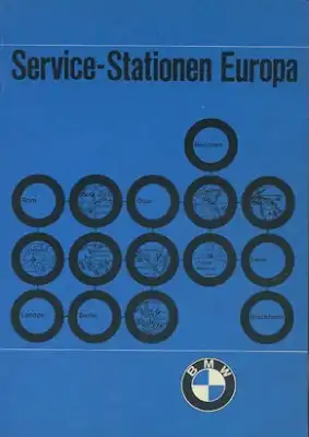 BMW Service Stationen Europa 11.1971