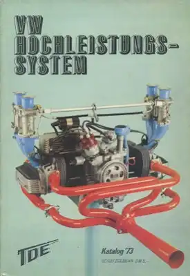 VW / Theo Decker Katalog 1973