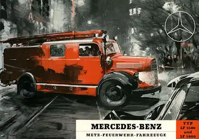 Mercedes-Benz LF 3500 / 5000 Prospekt 8.1950