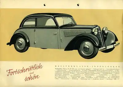 DKW Front Prospekt 1.1937