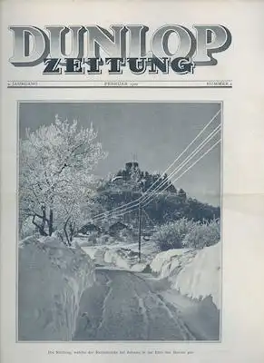 Dunlop Zeitung 1927 Heft 2
