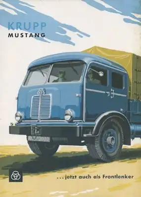 Krupp Mustang Prospekt 5.1956
