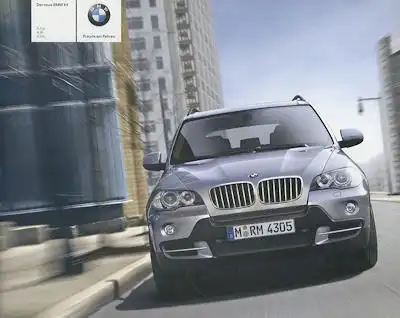 BMW X 5 E 70 Prospekt 2007