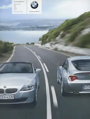 BMW Z 4 Roadster und Coupé Prospekt 2006