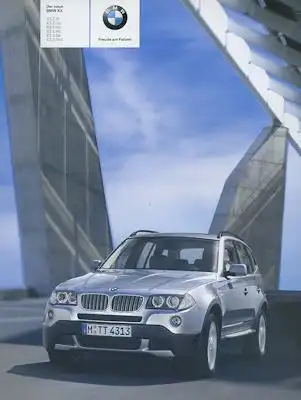 BMW X 3 Prospekt 2007