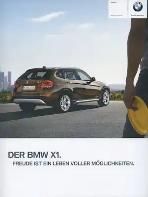 BMW X 1 Prospekt 2010