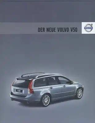 Volvo V 50 Prospekt 2008